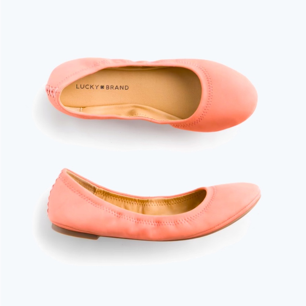 Gently worn Lucky flats